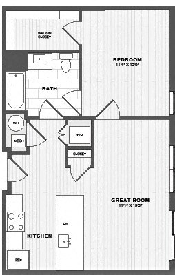 New luxury apartments floor plan New City Avenue apartments
